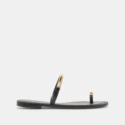 WINK SANDALS BLACK LEATHER^Dolce Vita Sale