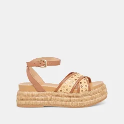WRILEY SANDALS SADDLE WOVEN RAFFIA^Dolce Vita Discount