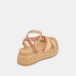 WRILEY SANDALS SADDLE WOVEN RAFFIA^Dolce Vita Discount