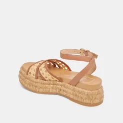 WRILEY SANDALS SADDLE WOVEN RAFFIA^Dolce Vita Discount