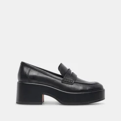 YANNI LOAFERS BLACK LEATHER^Dolce Vita Sale