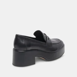 YANNI LOAFERS BLACK LEATHER^Dolce Vita Sale