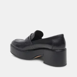 YANNI LOAFERS BLACK LEATHER^Dolce Vita Sale
