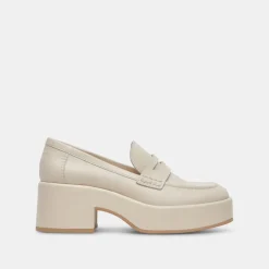 YANNI LOAFERS IVORY LEATHER^Dolce Vita Clearance