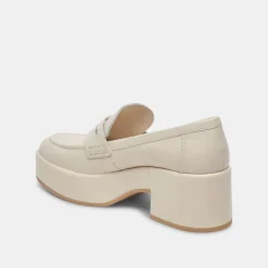 YANNI LOAFERS IVORY LEATHER^Dolce Vita Clearance