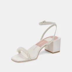 ZALIMA HEELS VANILLA PEARLS^Dolce Vita Best
