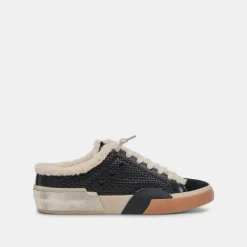 ZANTEL SNEAKERS BLACK WOVEN^Dolce Vita Clearance