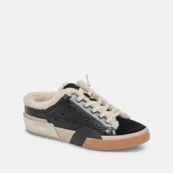 ZANTEL SNEAKERS BLACK WOVEN^Dolce Vita Clearance