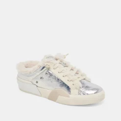ZANTEL SNEAKERS SILVER MULTI DISTRESSED LEATHER^Dolce Vita Discount