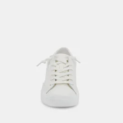 ZINA 360 SNEAKERS WHITE RECYCLED LEATHER^Dolce Vita Fashion