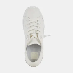 ZINA 360 SNEAKERS WHITE RECYCLED LEATHER^Dolce Vita Fashion