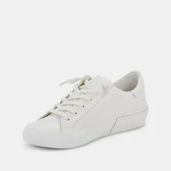 ZINA 360 SNEAKERS WHITE RECYCLED LEATHER^Dolce Vita Fashion