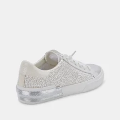 ZINA PEARL WIDE SNEAKERS VANILLA PEARLS^Dolce Vita Clearance