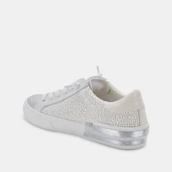 ZINA PEARL WIDE SNEAKERS VANILLA PEARLS^Dolce Vita Clearance