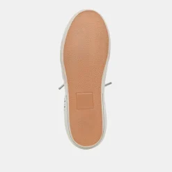 ZINA PERF 360 SNEAKERS SILVER LEATHER^Dolce Vita Outlet