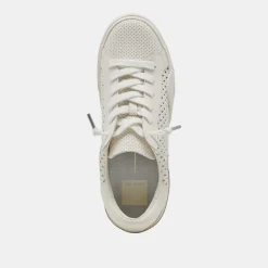 ZINA PERF 360 SNEAKERS WHITE LEATHER^Dolce Vita New