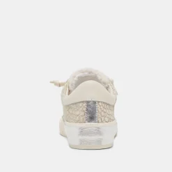 ZINA PLUSH SNEAKERS STONE CALF HAIR^Dolce Vita Outlet