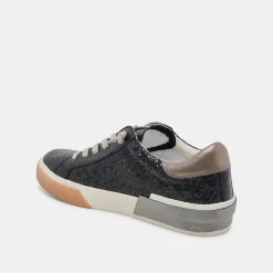 ZINA SNEAKERS BLACK SHIMMER GLITTER^Dolce Vita Online