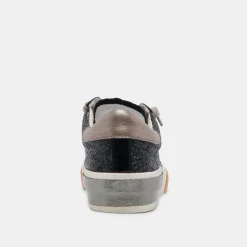 ZINA SNEAKERS BLACK SHIMMER GLITTER^Dolce Vita Online
