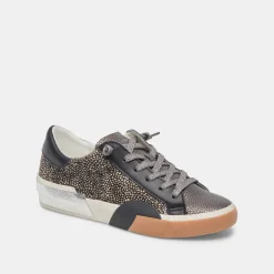 ZINA SNEAKERS BLACK SPOTTED CALF HAIR^Dolce Vita Fashion