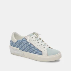 ZINA SNEAKERS BLUE MULTI DENIM^Dolce Vita New