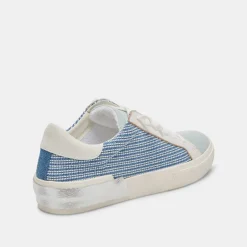 ZINA SNEAKERS BLUE MULTI DENIM^Dolce Vita New