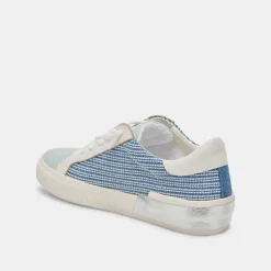 ZINA SNEAKERS BLUE MULTI DENIM^Dolce Vita New