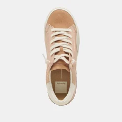 ZINA SNEAKERS BRONZE EMBOSSED LEATHER^Dolce Vita Best