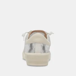 ZINA SNEAKERS CHROME DISTRESSED LEATHER^Dolce Vita Hot
