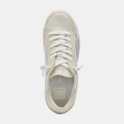 ZINA SNEAKERS CHROME DISTRESSED LEATHER^Dolce Vita Hot