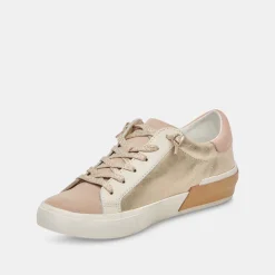 ZINA SNEAKERS GOLD LEATHER^Dolce Vita Sale