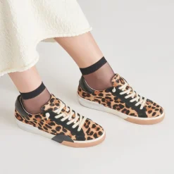 ZINA SNEAKERS LEOPARD BLACK CALF HAIR^Dolce Vita Best