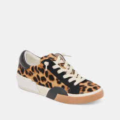 ZINA SNEAKERS LEOPARD BLACK CALF HAIR^Dolce Vita Best