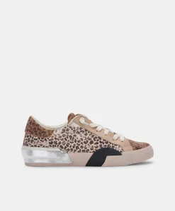 ZINA SNEAKERS LEOPARD MULTI DUSTED SUEDE^Dolce Vita Fashion