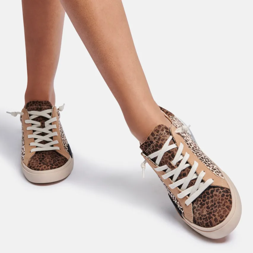 ZINA SNEAKERS LEOPARD MULTI DUSTED SUEDE^Dolce Vita Fashion