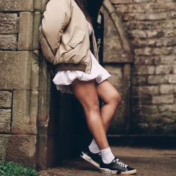 ZINA SNEAKERS ONYX EMBOSSED LEATHER^Dolce Vita Sale