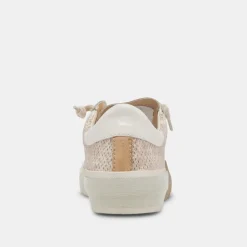 ZINA SNEAKERS SAND EMBOSSED LEATHER^Dolce Vita Online
