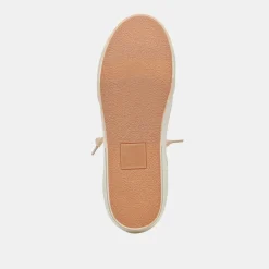 ZINA SNEAKERS TAN CREAM RAFFIA^Dolce Vita Best