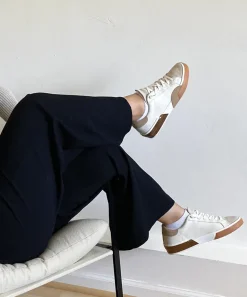 ZINA SNEAKERS WHITE TAN^Dolce Vita New