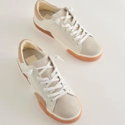 ZINA SNEAKERS WHITE TAN^Dolce Vita New