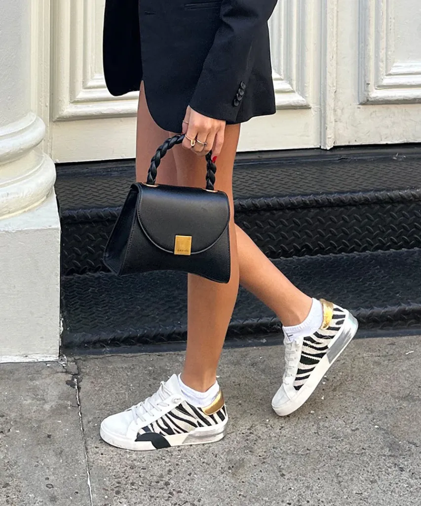 ZINA SNEAKERS ZEBRA FABRIC^Dolce Vita Online