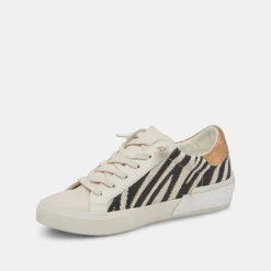 ZINA SNEAKERS ZEBRA FABRIC^Dolce Vita Online