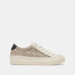 ZOLEN SNEAKERS BLACK NATURAL RAFFIA^Dolce Vita Hot