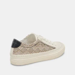 ZOLEN SNEAKERS BLACK NATURAL RAFFIA^Dolce Vita Hot