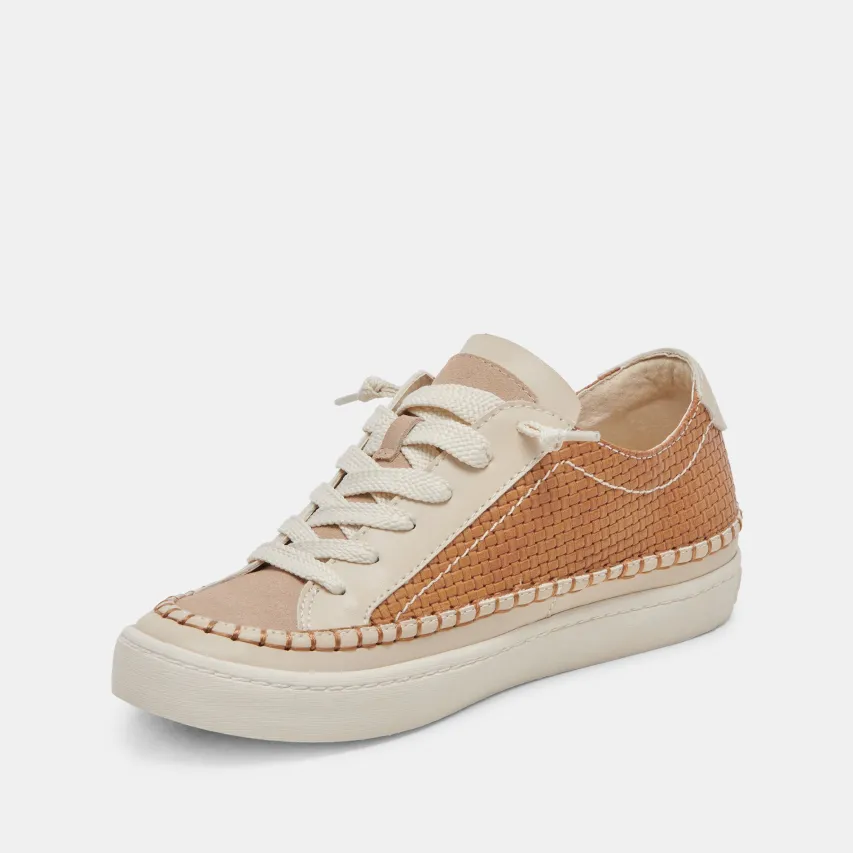 ZOLEN SNEAKERS BROWN WOVEN^Dolce Vita Hot