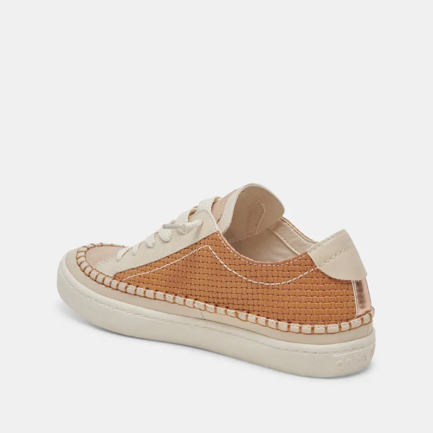 ZOLEN SNEAKERS BROWN WOVEN^Dolce Vita Hot