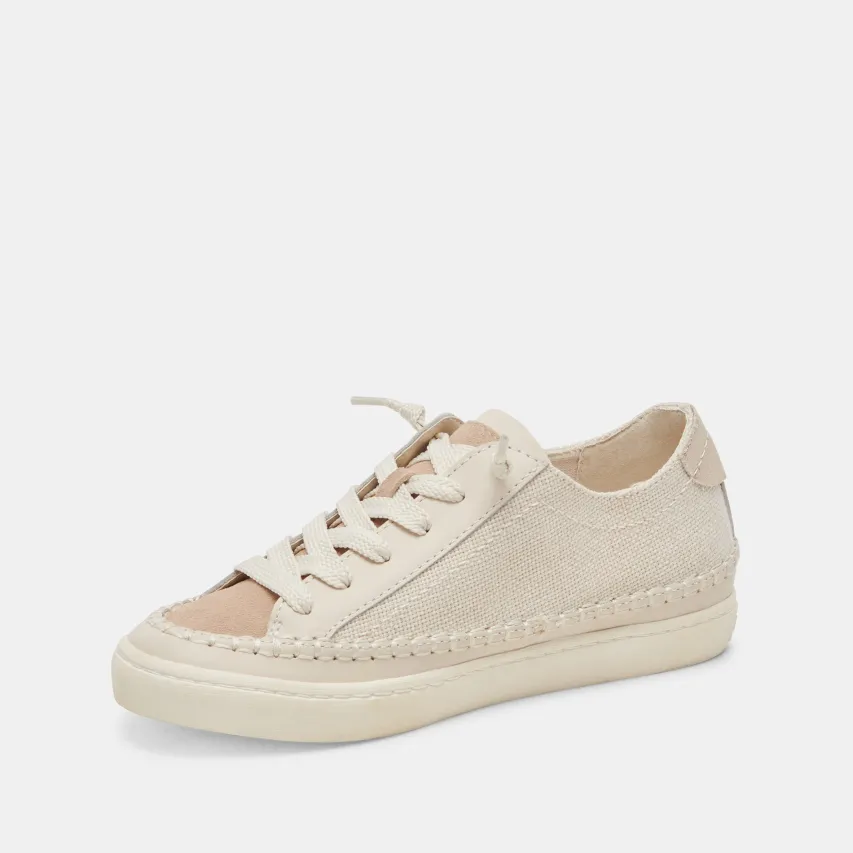 ZOLEN SNEAKERS NATURAL CANVAS^Dolce Vita Hot